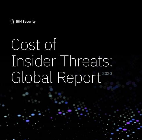 2020 Ponemon Cost of Insider Threats Global Report