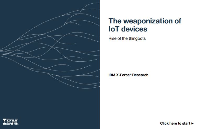 The weaponization of IoT devices