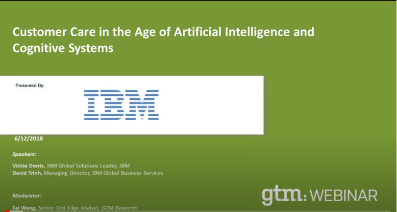 Digital Customer Care - GTM webinar