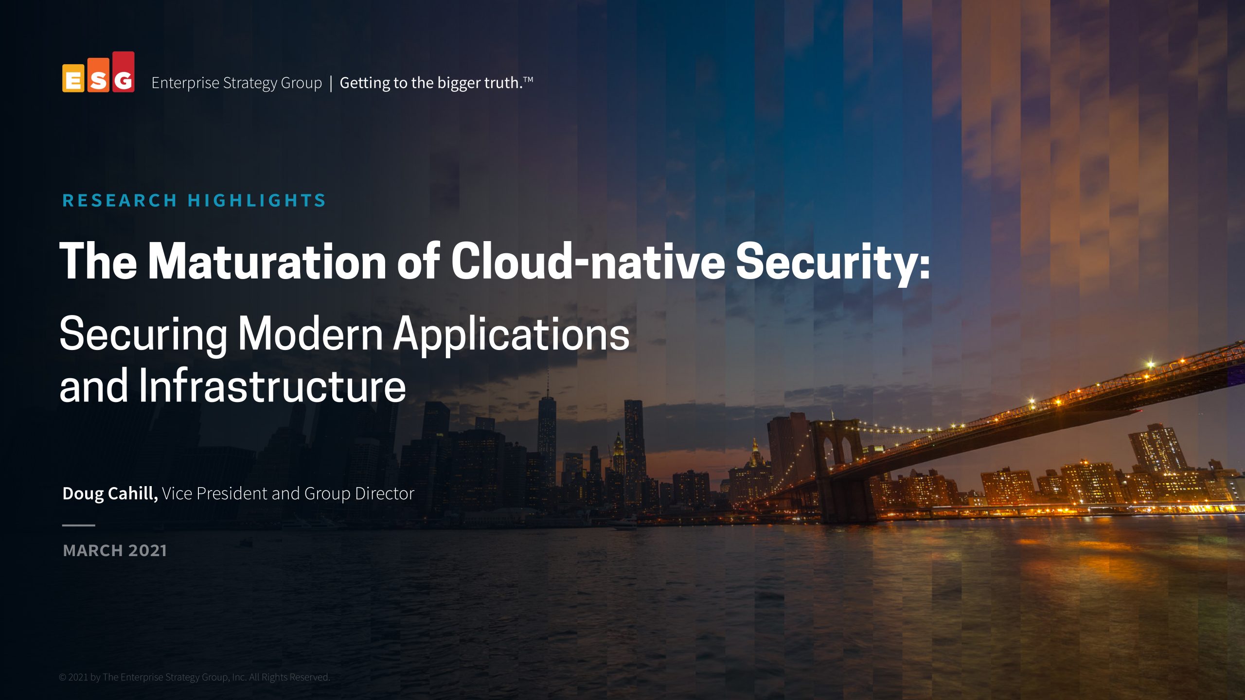 The Maturation of Cloud-native Security: Securing Modern Applications and Infrastructure