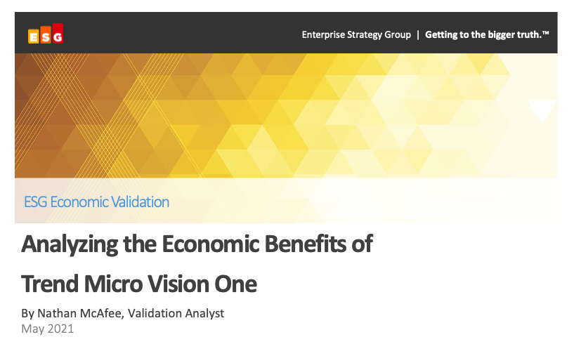 Analyzing the Economic Benefits of Trend Micro Vision One