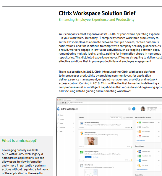 Resume sur lamelioration de lexperience et de la productivite des employes