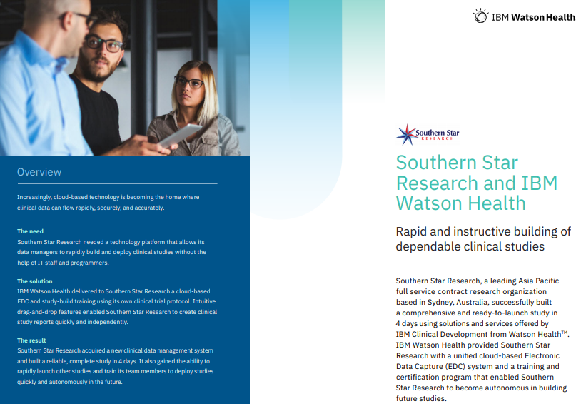 Rapid and instructive building of dependable clinical studies