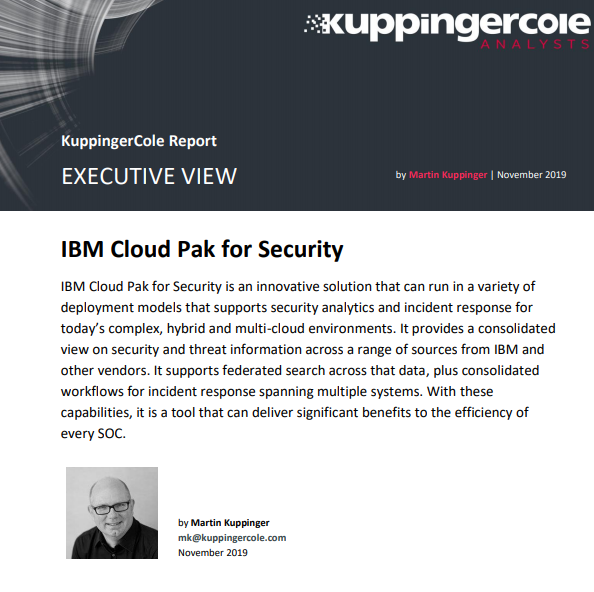 KuppingerCole Executive View